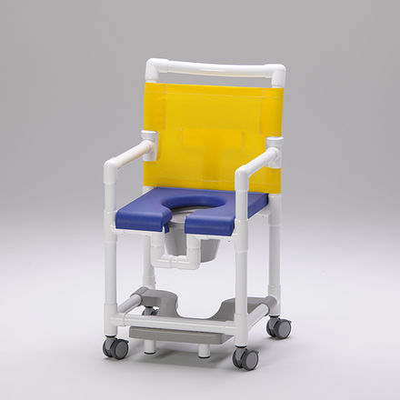 Duschstuhl mit Armlehnen - SCC 250 PP FT - RCN Medizin - Toilette / mit Eimer