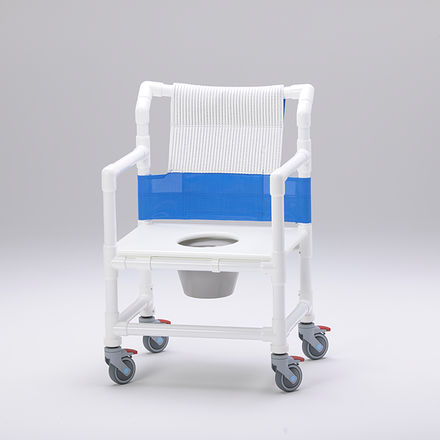 Duschstuhl mit Armlehnen - SCC 250 XL DS  - RCN Medizin - auf Rollen / Toilette / mit Eimer