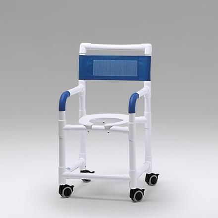Duschstuhl mit Armlehnen - SC 15 Basic - RCN Medizin - auf Rollen / Toilette / mit Rückenlehne