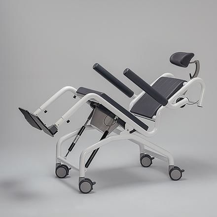 Garderobenstuhl für Erwachsene - SCC 250 Comfort G - RCN Medizin - mit Armlehnen / auf Rollen / Toilette