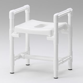 Duschhocker - DH 49 A - RCN Medizin - mit Armlehnen / ohne Rückenlehne / Toilette