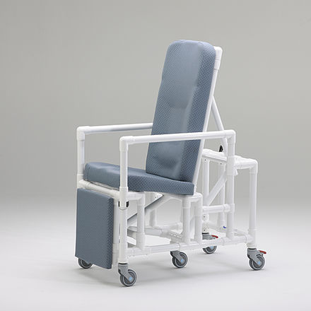 Neigbarer Ruhesessel - RPC 800 - RCN Medizin - für Senioren / mit Fußstütze / auf Rollen
