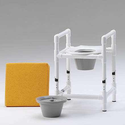 Toilettensitzerhöhung mit Armlehnen - DT 100 HM SP - RCN Medizin - höhenverstellbar