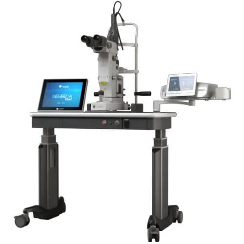 Laser zur retinalen Photokoagulation - Selecta® Trio™ - Lumenis - für Trabekuloplastik / für Kapsulotomie / für Iridotomie