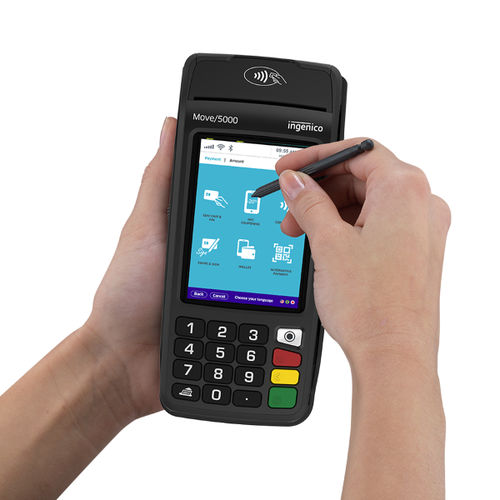 Mobiles Zahlungsterminal - Move/5000 - Ingenico - 4G / Bluetooth / 3G