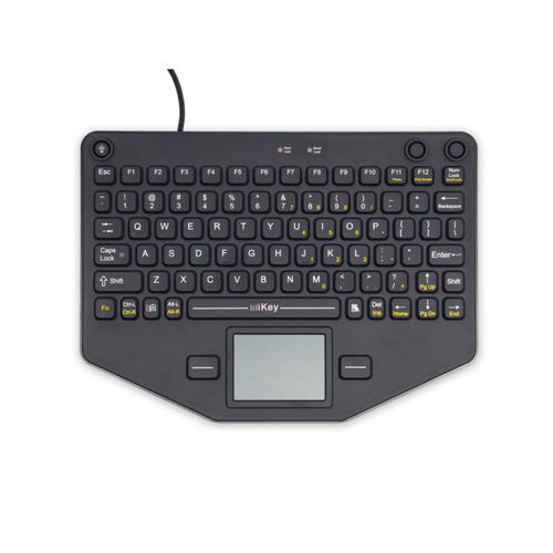 Medizinische Tastatur / Touchpad - SL-80-TP - IKEY - Silikon / Silikongummi / USB