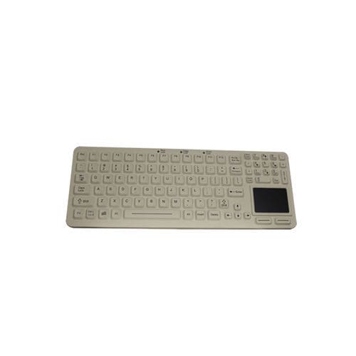 Medizinische Tastatur / Touchpad - EKS-97-TP-W - IKEY - Silikongummi / waschbar / USB