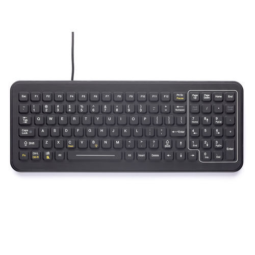Medizinische Tastatur / mit Ziffernblock - SB-101 - IKEY - Silikongummi / USB / mit Hintergrundbeleuchtung