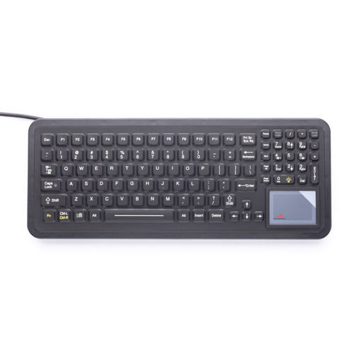 Medizinische Tastatur / Touchpad - SlimKey™ - IKEY - Silikongummi / USB