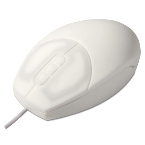 Medizinische Maus / Laser - AK-PMT1 - Active Key GmbH - USB / mit Mausrad / Silikon