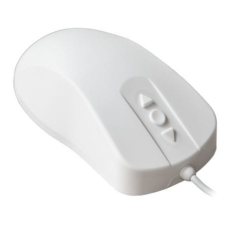 Optische medizinische Maus - AK-PMH12 - Active Key GmbH - USB / mit Mausrad / Silikon