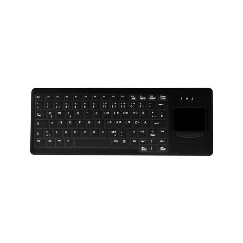 Touchpad-Tastatur - AK-C4400 - Active Key GmbH - Silikon / Hygiene / mit Hintergrundbeleuchtung