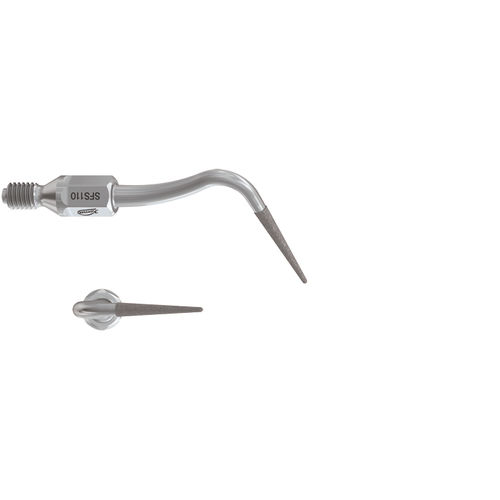 Piezoelektrischer Ultraschalleinsatz - SFS 110 - Komet Dental - für Zahnchirurgie / diamantbeschichtet