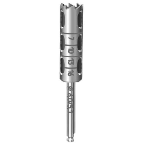 Schleimhautstanze für Zahnchirurgie - 227A - Komet Dental - Edelstahl / Schneid / kortikal