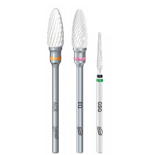 Dentalfräser - ACR/EQ/GSQ - Komet Dental - Keramik / Polier