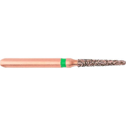 Fräser für Dentalkronen - KP6847KR.314.014 - Komet Dental - Gold / diamantbeschichtet / Schneid