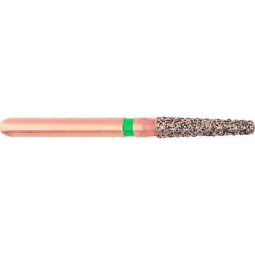 Fräser für Dentalkronen - KP6847KR.314.018 - Komet Dental - Gold / diamantbeschichtet / Schneid