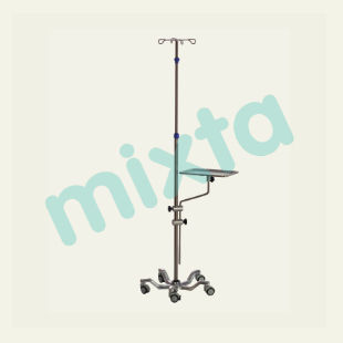 Infusionsstativ auf Rollen - MSA 4064 - MIXTA - Edelstahl