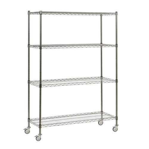 Modulares Regal - MRS 5021 - MIXTA - mobil / Edelstahl