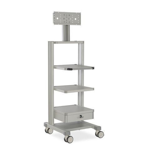 Medizinischer Wagen - MCTB 1020 - MIXTA - für medizinische Geräte / für Transport / mit Schublade