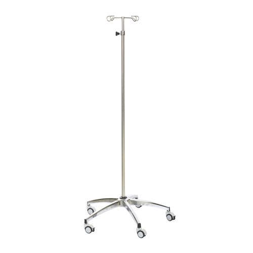Infusionsständer auf Rollen - MSA 4060 - MIXTA - 4 Haken / Edelstahl / höhenverstellbarer
