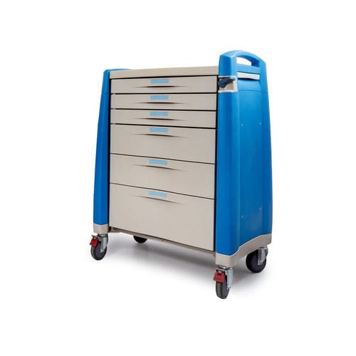 Wagen für Kliniken - MCCA 6520 - MIXTA - Notfall / Sterilisation / für Verbrauchsmaterial