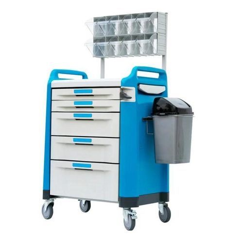 Notfallwagen - MCCA 6510 - MIXTA - für Kliniken / für medizinische Geräte / Medikamente