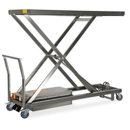 Höhenverstellbarer Leichentransportwagen - MKL 9001 - MIXTA - Vorbereitung / zur Einbalsamierung / Umschlag
