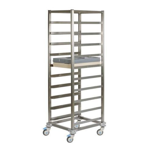 Sterilisationswagen - MTTA 6010 - MIXTA - Geschirr / für Transport / Edelstahl