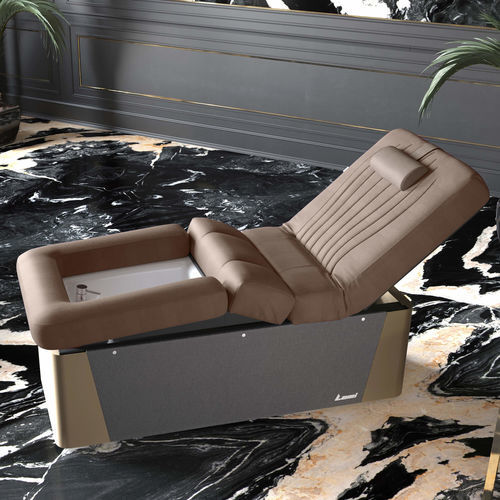 Elektrische Massageliege - Amalfi - Lemi MD - mit Kopfstütze / mit Beinstütze / dreiteilig