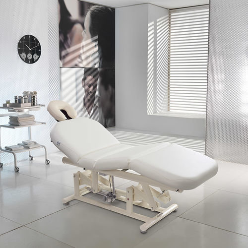 Elektrische Massageliege - Sosul 2000 - Lemi MD - mit verstellbarer Rückenlehne / mit Kopfstütze / vierteilig