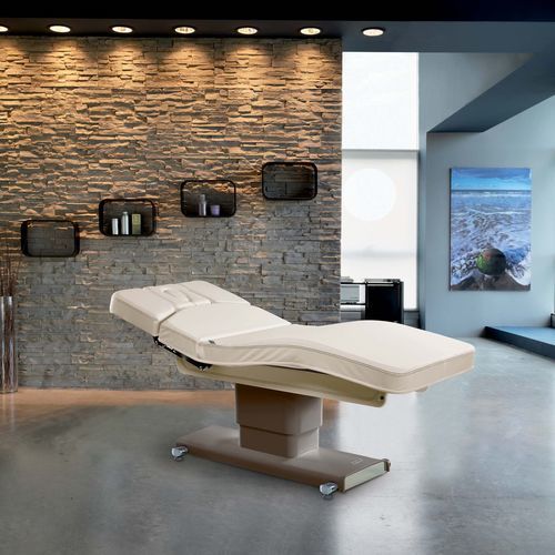 Elektrische Massageliege - Centrun Evo - Lemi MD - mit Beinstütze / mit Armstütze / mit verstellbarer Rückenlehne
