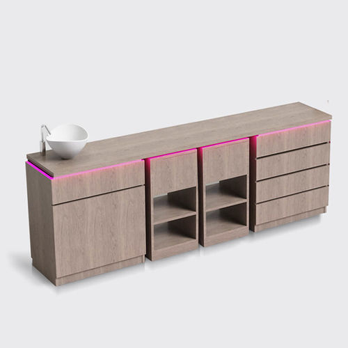 Mehrzweck-Möbelset - MOD-260 - Lemi MD - modular / mit Schublade / Metall