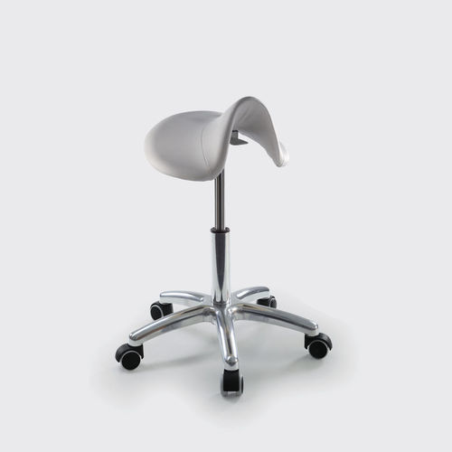 Medizinischer Hocker - 052 - Lemi MD - für Gesundheitseinrichtungen / pneumatisch / höhenverstellbar