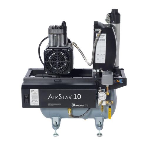 Kompressor für Zahnmedizin - AirStar 10 - Air Techniques - medizinisch / Membran / 2 Arbeitsplätze
