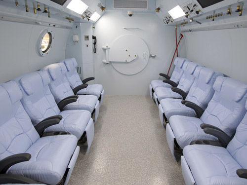 Sauerstofftherapie-Überdruckkabine - HMS 4000 SC - Hyperbaric Modular Systems - mehrere Plätze