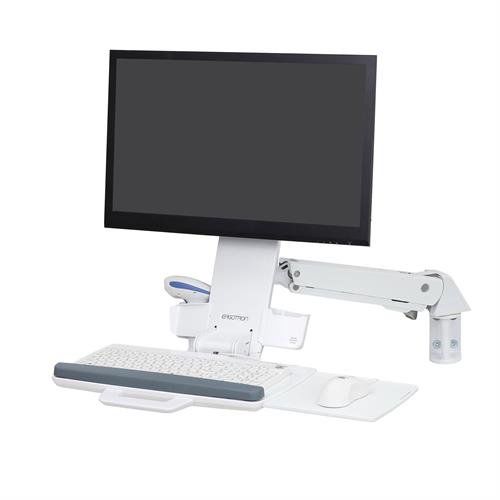 Knickarm-Tragarm - StyleView®Combo - Ergotron - höhenverstellbar / für Monitor / für medizinische Zwecke