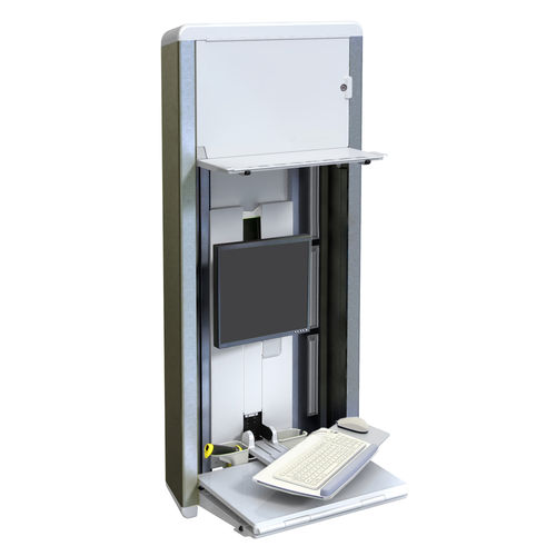 Medizinisch Computer-Arbeitsplatz - StyleView® VL - Ergotron - für medizinische Bildgebung / Labor / höhenverstellbar