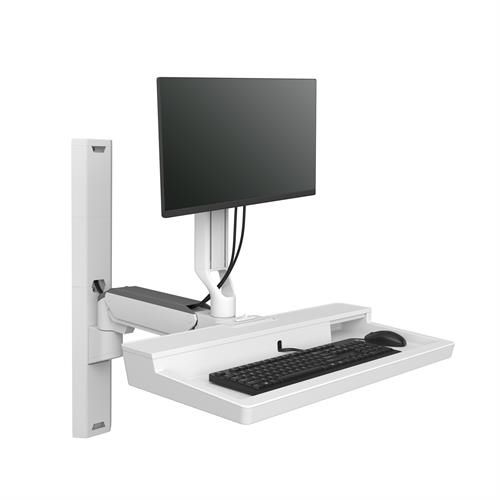 Medizinisch Computer-Arbeitsplatz - CareFit™ Combo - Ergotron - für medizinische Bildgebung / Labor / höhenverstellbar
