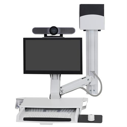Computer-Arbeitsplatz / für Telemedizin - 45-594-216 SV  - Ergotron - wandmontiert