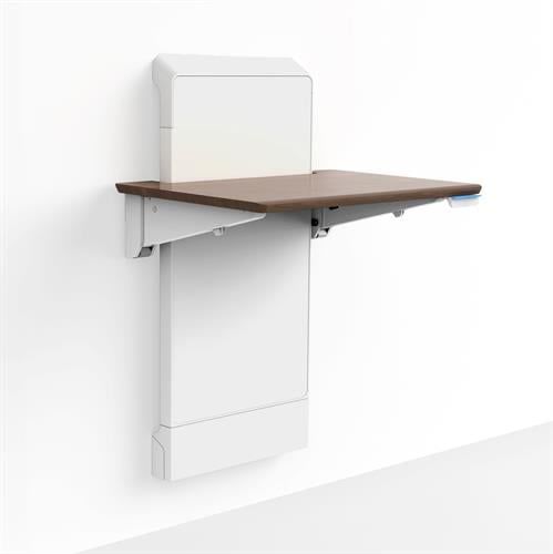 Rechteckiger Schreibtisch - WorkFit® - Ergotron - mit Wandhalterung