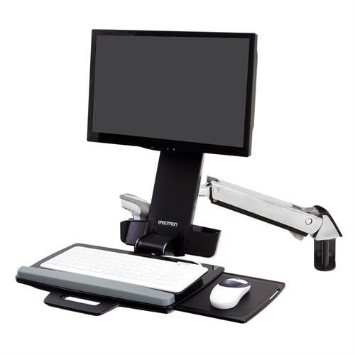 Medizinischer Computer-Arbeitsplatz - StyleView® - Ergotron - höhenverstellbar / wandmontiert