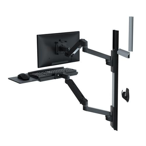 Medizinisch Computer-Arbeitsplatz - LX Pro - Ergotron - wandmontiert