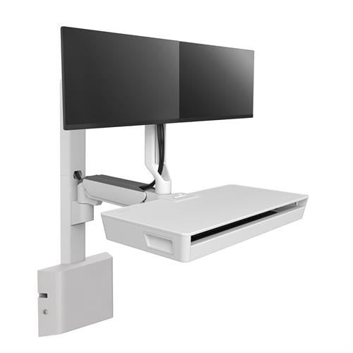 Medizinisch Computer-Arbeitsplatz - 45-618-251 - Ergotron - wandmontiert