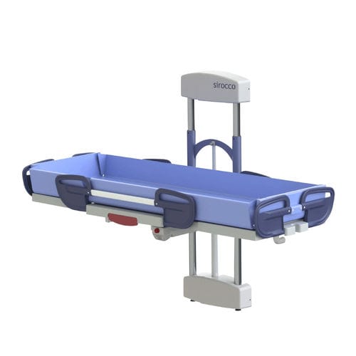 Höhenverstellbarer Duschwagen - Sirocco - SCEMED - elektrisch / für Erwachsene