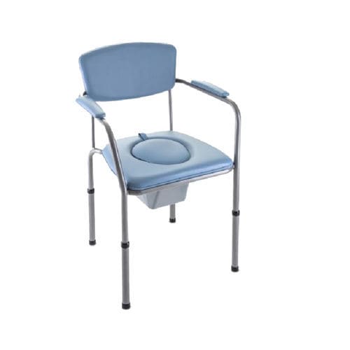 Garderobenstuhl mit Armlehnen - Oméga 440 - SCEMED - Toilette / mit hoher Rückenlehne / für Personen mit eingeschränkter Mobilität