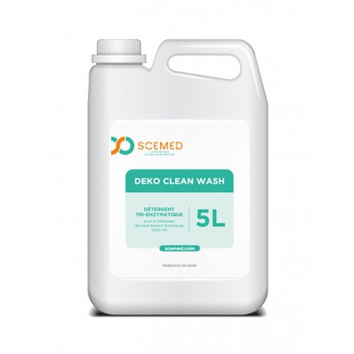 Desinfektionsmittel für Urinale - Deko CleanWash - SCEMED - flüssig / 5000 mL / auf Enzymbasis