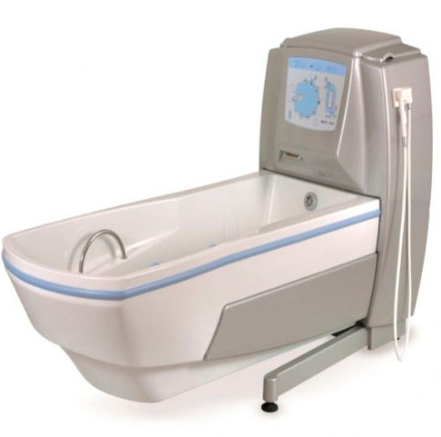 Einsitzer-Kurbadewanne - Magic 3000 - SCEMED - mit Chromatherapie-Lampen / mit Sonotherapie-Lautsprechern