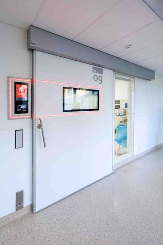Strahlenschutztür - Medicare Intelligence - Metaflex Doors Europe - für IRM / für Röntgenstation / für Intensivpflege