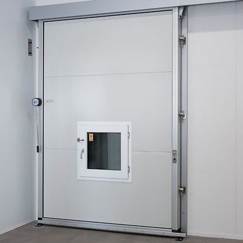 Schiebetür - CA - Metaflex Doors Europe - mit PVC-Beschichtung / Edelstahl / Aluminium
